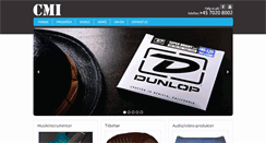 Desktop Screenshot of cmi.dk
