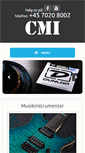 Mobile Screenshot of cmi.dk